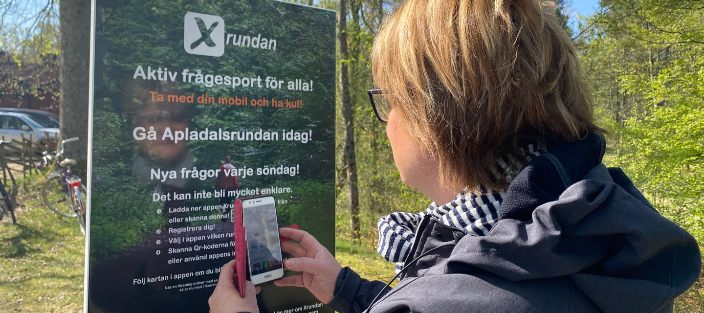 X-rundan i mobilen