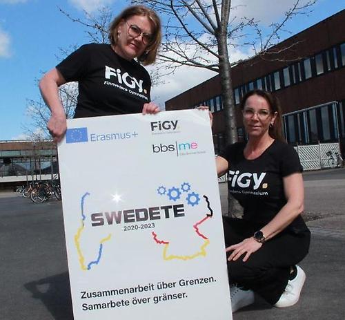 Lärare från Teknikprogrammet Ann-Charlotte Hartig och Anette Klasson