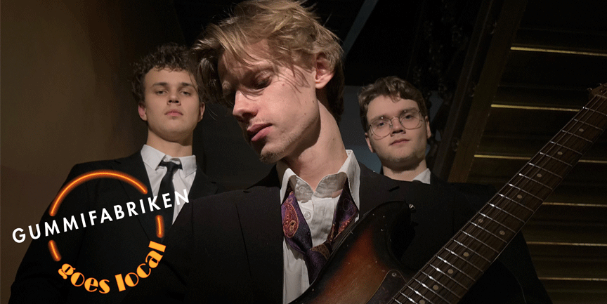 Anton Hultquist trio med gitarr.