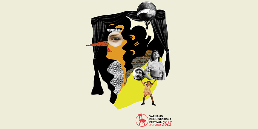 Affisch för Värnamos Filmhistoriska festivalen 2023