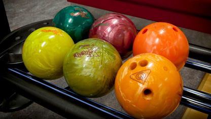 Bowlingklot i olika färger