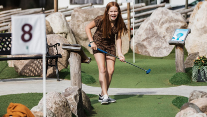 Äventyrsgolf på Värnamo Camping