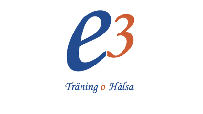 Logotype E3 träning och hälsa